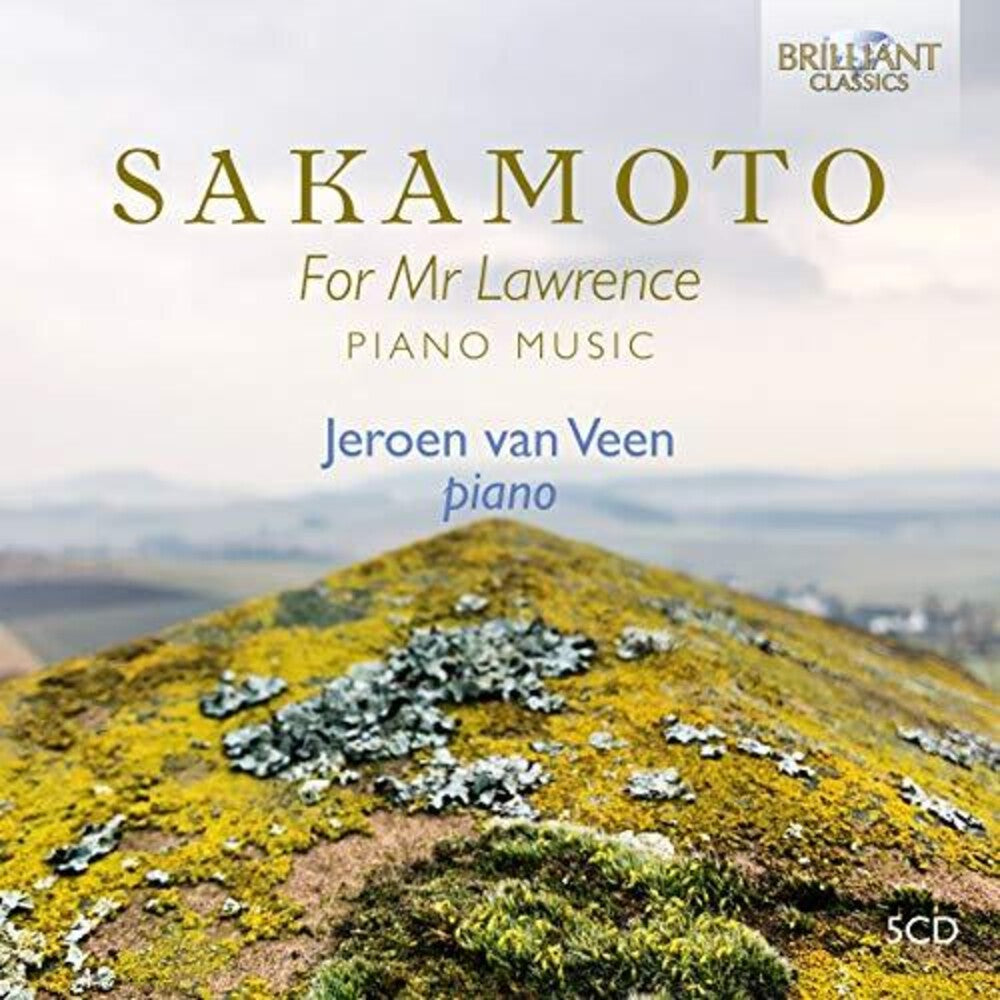the album cover for Sakamoto / Veen - For Mr Lawrence Piano Music