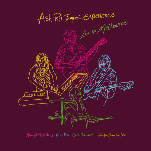 the album cover for Ash Ra Tempel Experience - Live In Melbourne