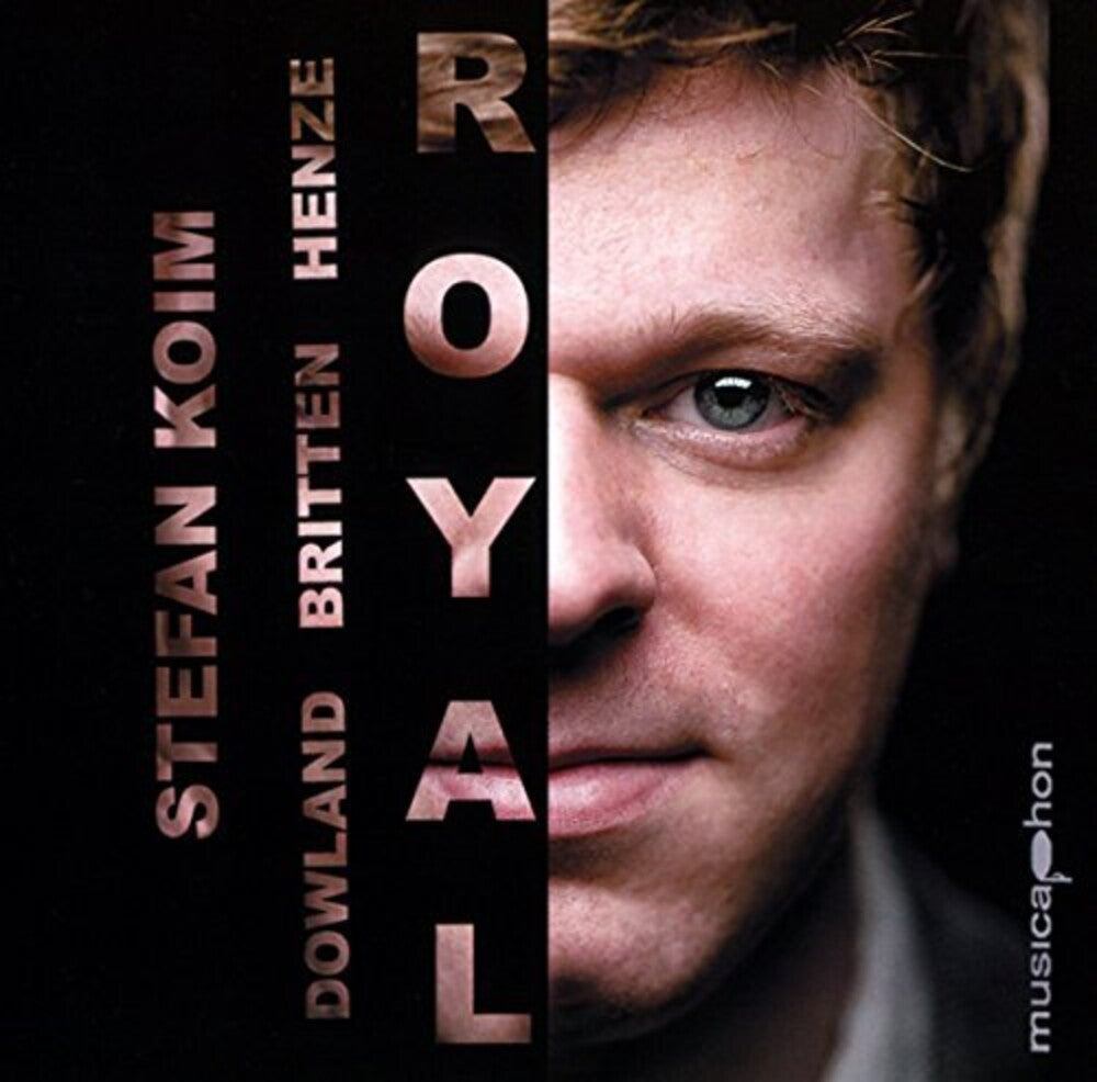 the album cover for Britten / Koim - Royal