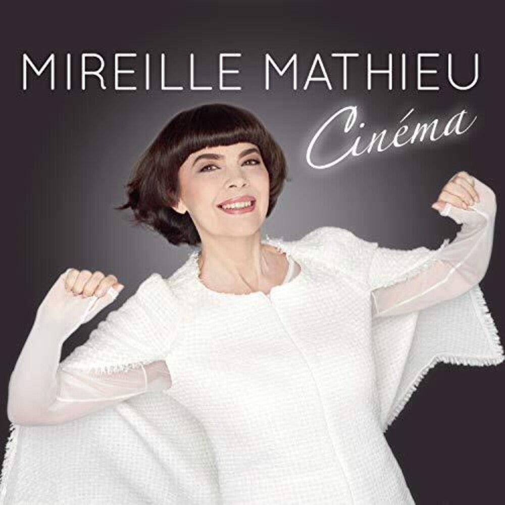 the album cover for Mireille Mathieu - Cinema