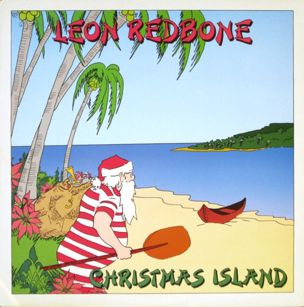 the album cover for Leon Redbone - Christmas Island
