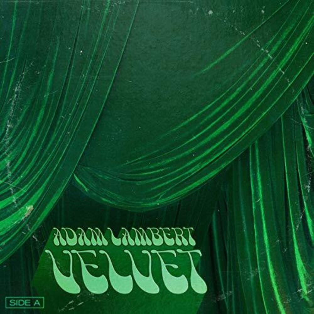 the album cover for Adam Lambert - Velvet: Side A