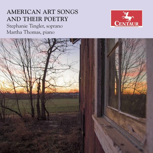 the album cover for Martha Thomas - American Art Songs
