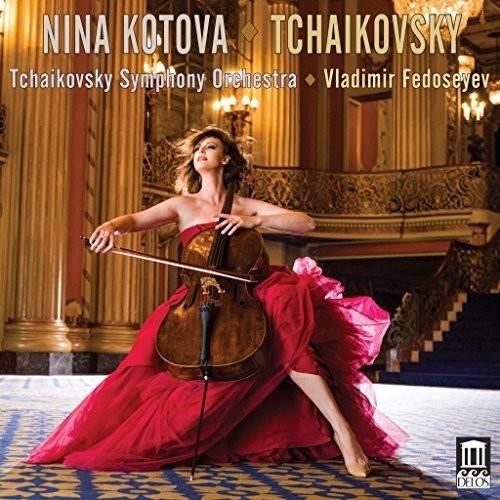 the album cover for Tchaikovsky / Kotova / Fedoseyev - Kotova Plays Tchaikovsky