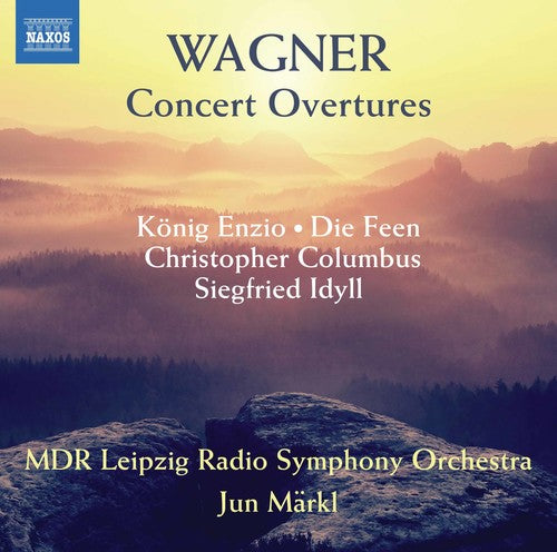 the album cover for Wagner / Mdr Symphony Orchestra / Markl - Concert Overtures