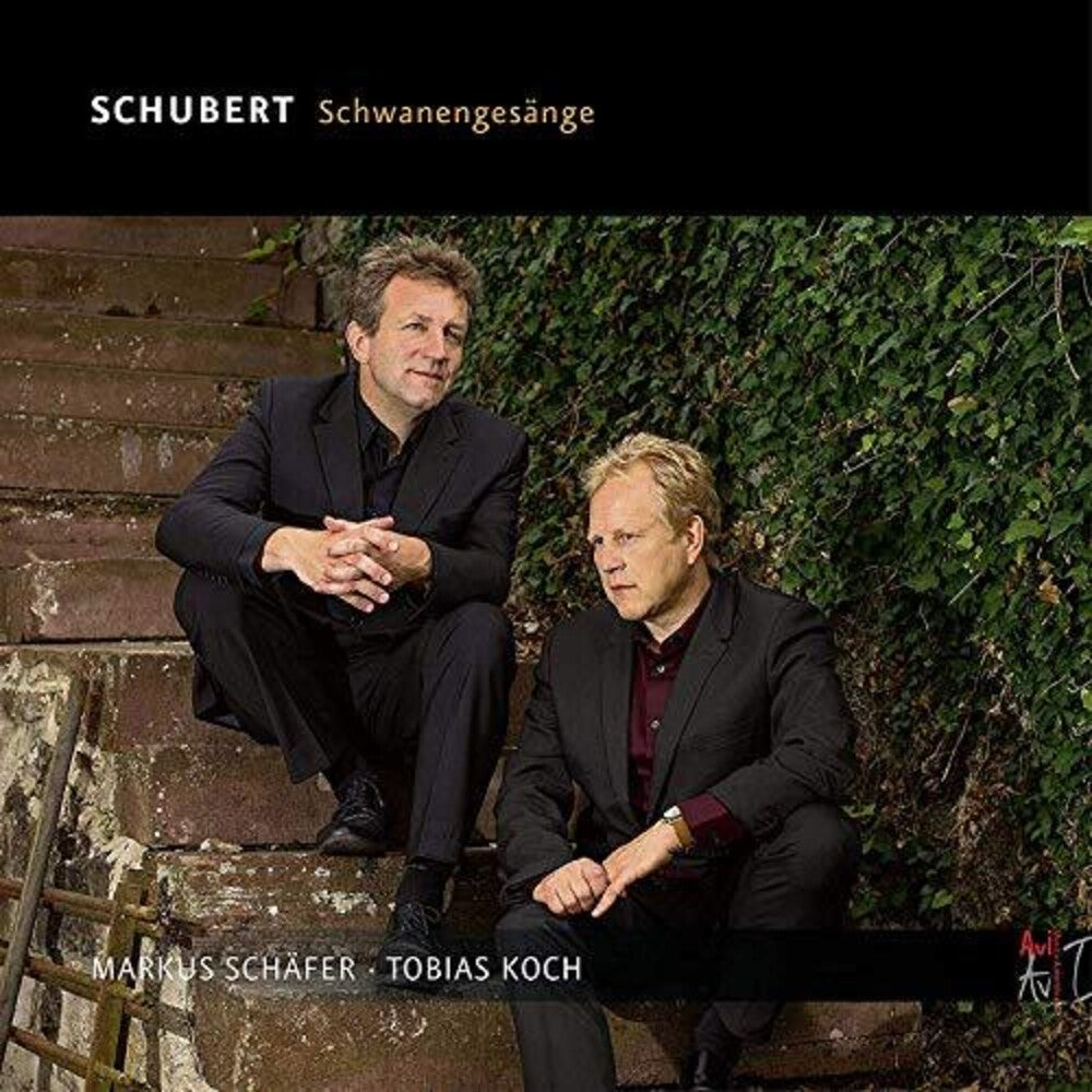 the album cover for Schubert / Schafer / Katte - Schwanengesange