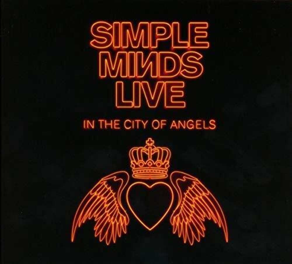 the album cover for Simple Minds - Live In The City Of Angels