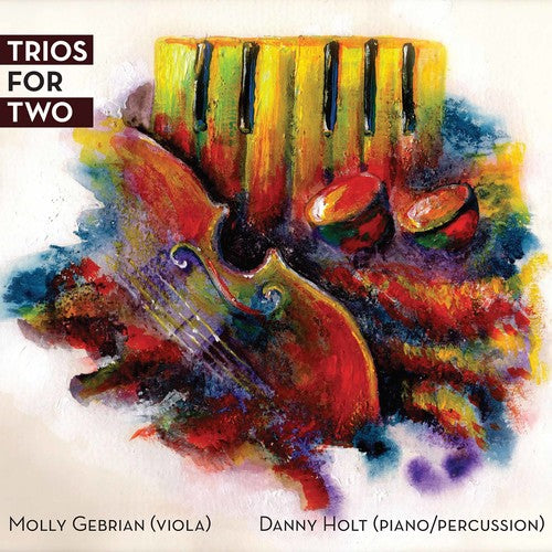 the album cover for Lee / Holt / Gebrian - Trios for Two