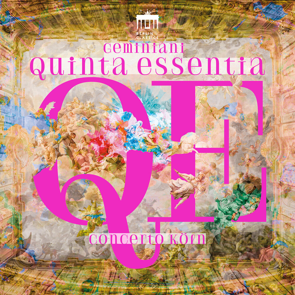 the album cover for Gemiani / Concerto Koln / Hirasaki - Quinta Essentia