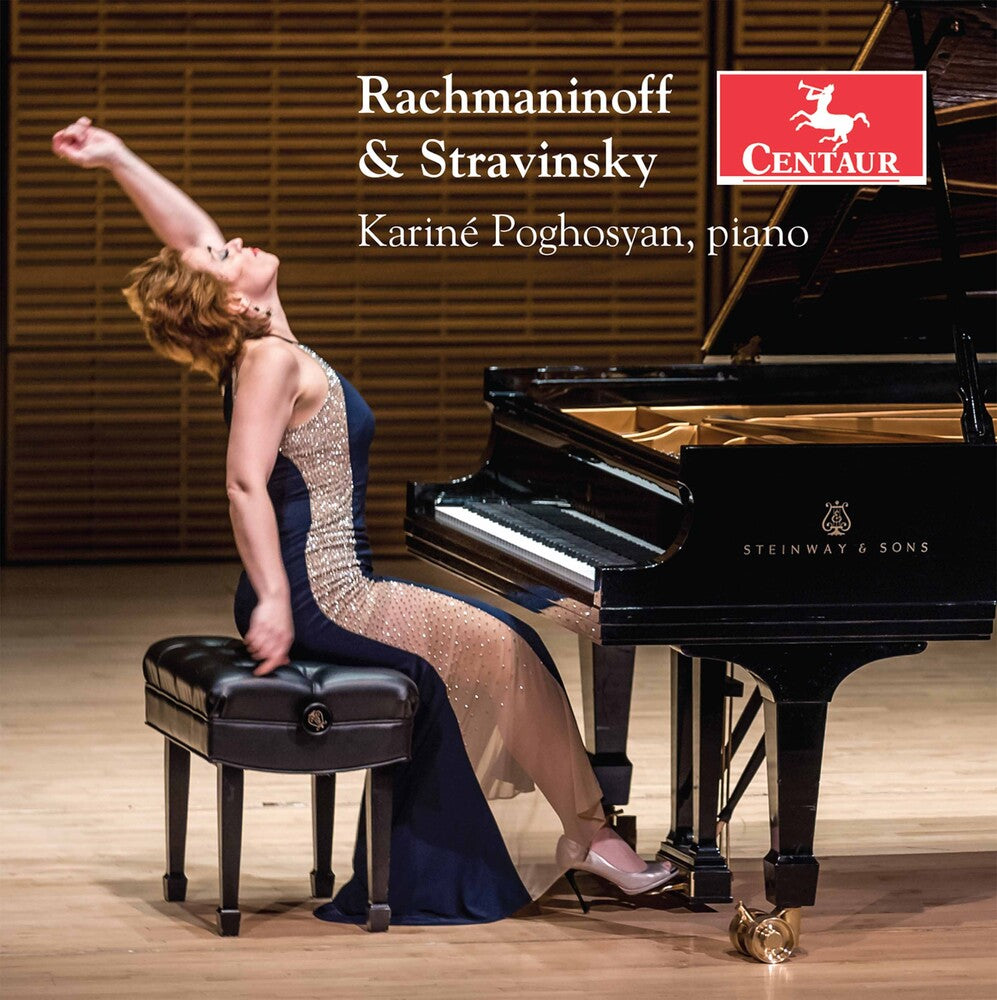 the album cover for Rachmaninoff / Poghosyan - Rachmaninoff & Stravinsky