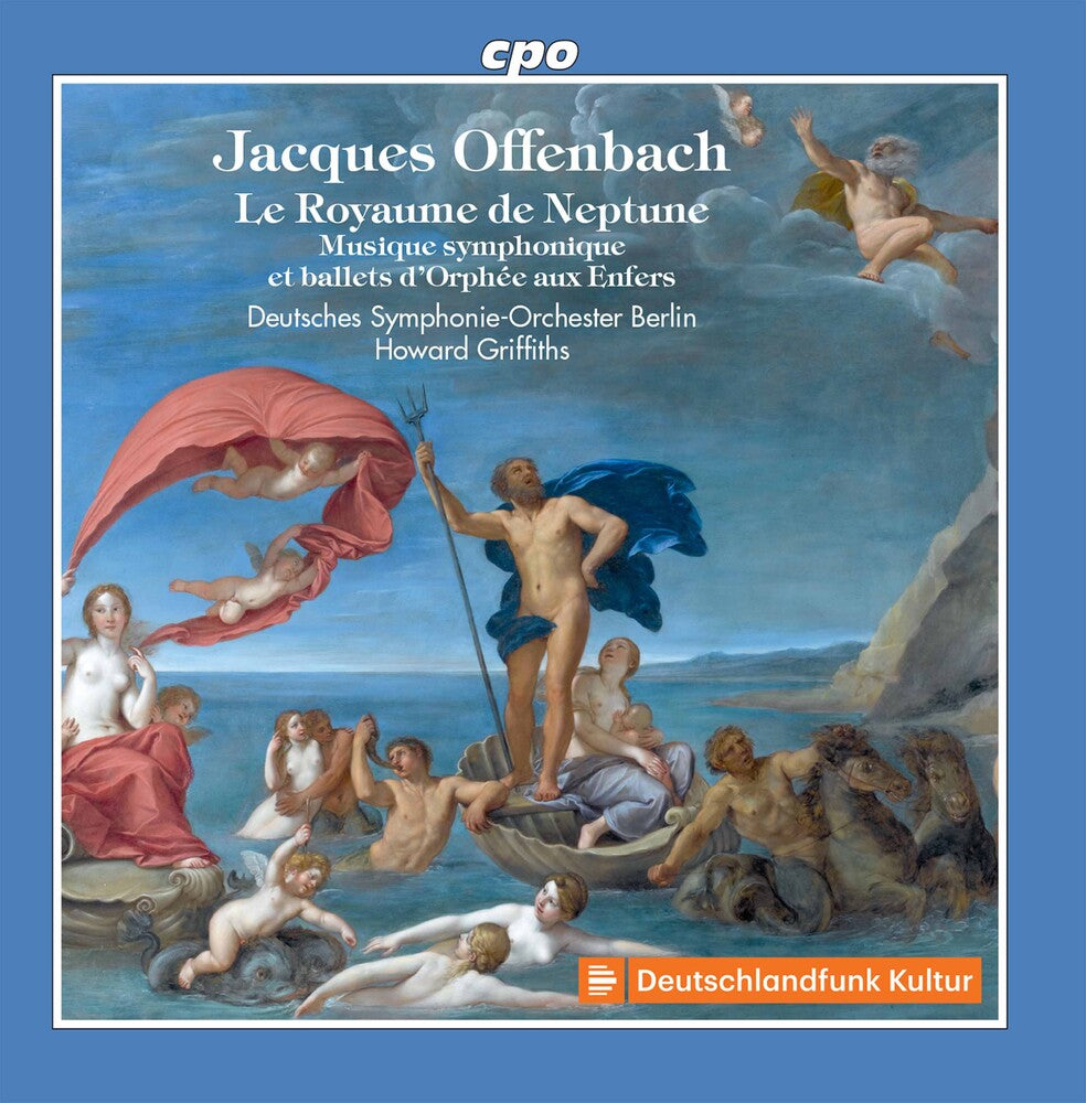 the album cover for Offenbach / Griffiths - Royaume de Neptune