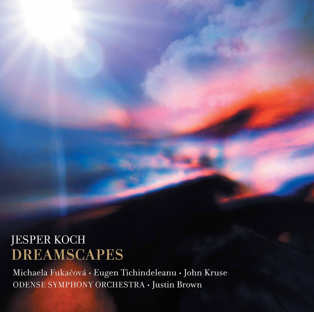 the album cover for Koch / Fukacova / Brown - Dreamscapes