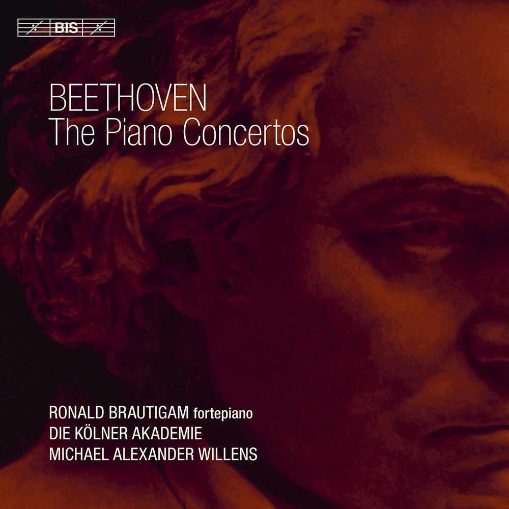 the album cover for Beethoven / Brautigam / Willens - Beethoven: The Piano Concertos