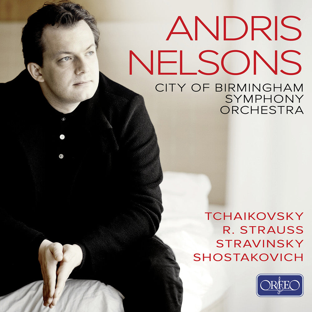 the album cover for Shostakovich / Nelsons - City of Birmingham So