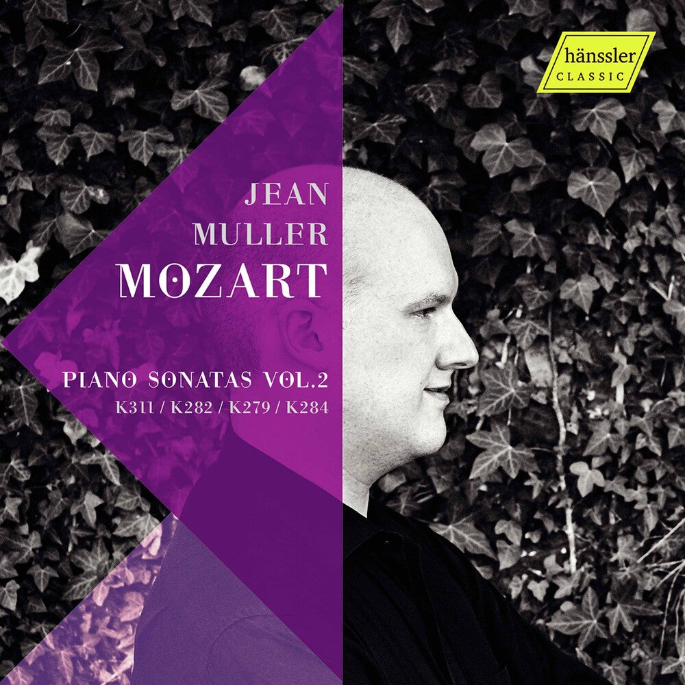 the album cover for Mozart / Muller - Piano Sonatas 2
