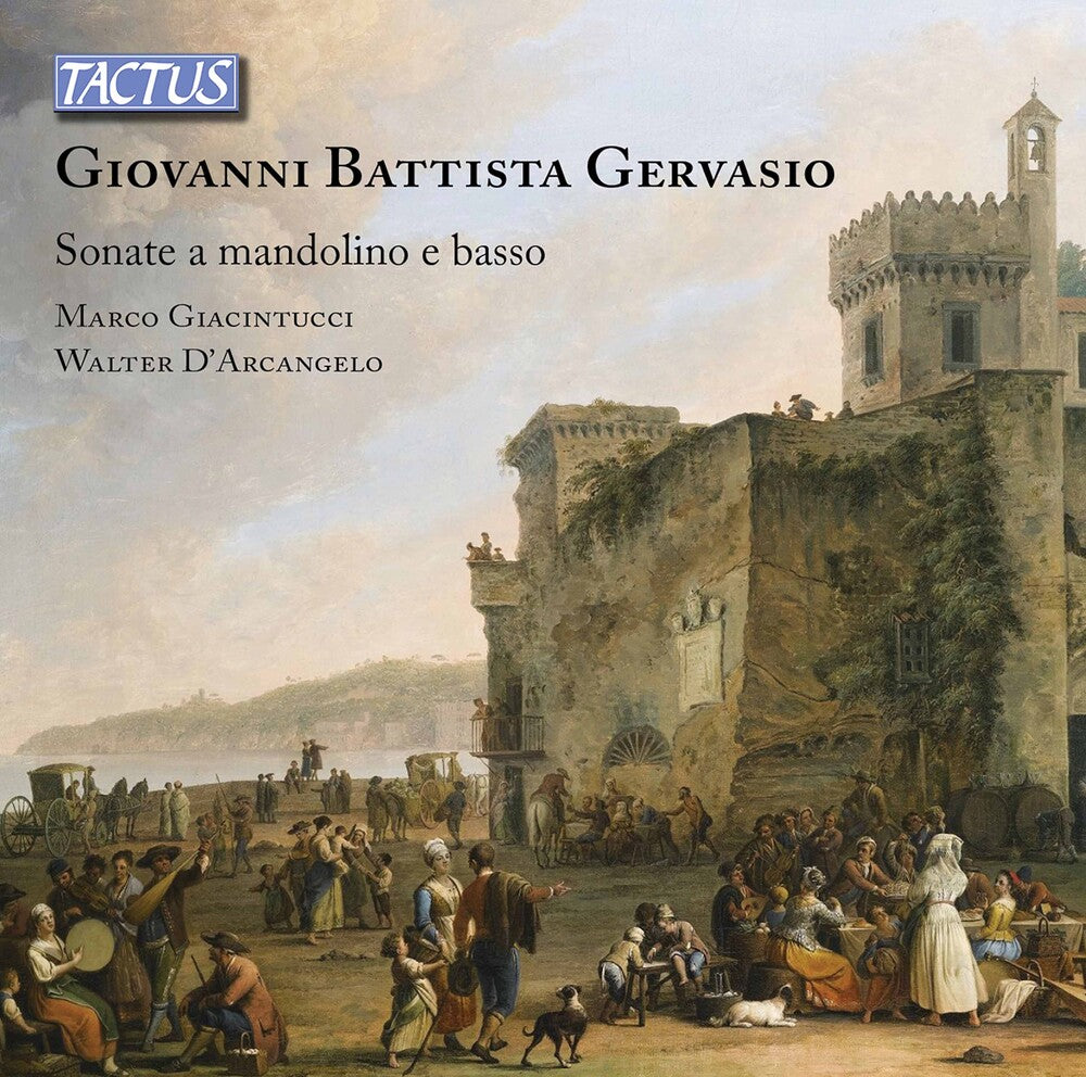 the album cover for Gervasio / Giacintucci / Darcangelo - Sonatas for Mandolin