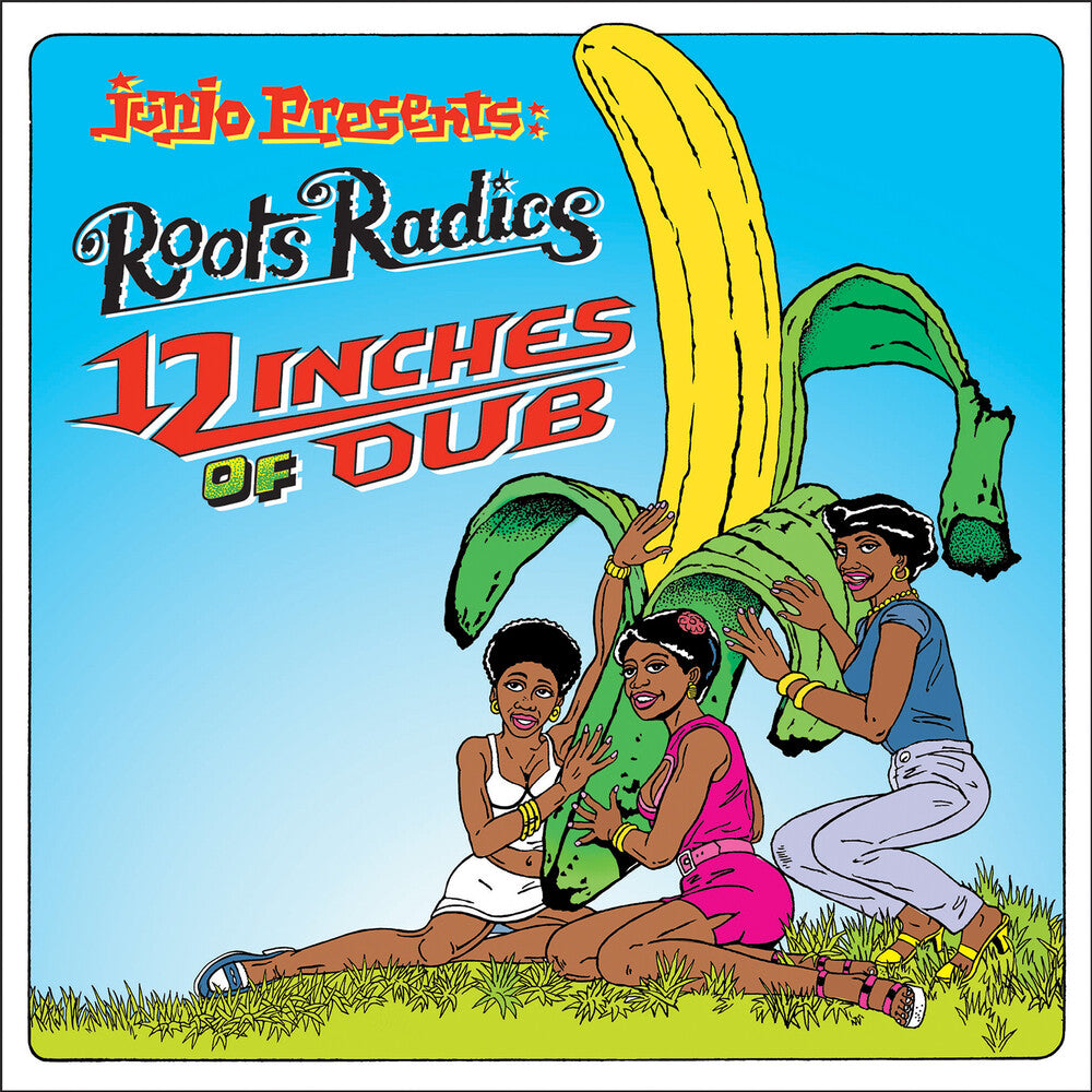 the album cover for Roots Radics - Junjo Presents: Roots Radics - 12 Inches Of Dub