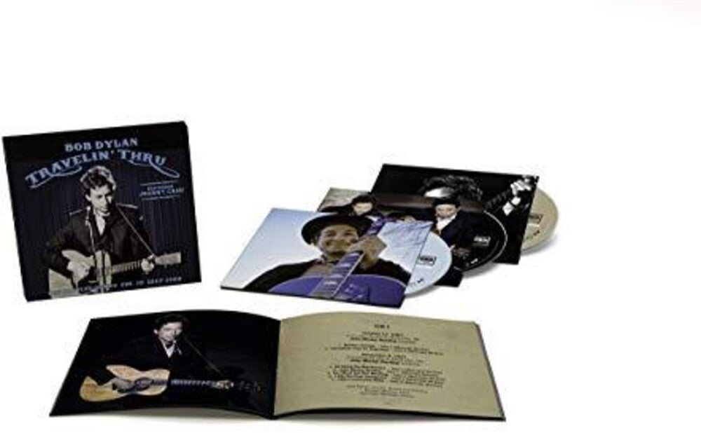 the album cover for Bob Dylan - Travelin' Thru, Featuring Johnny Cash: The Bootleg Series, Vol. 15
