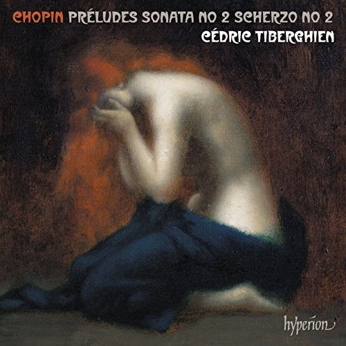 the album cover for Chopin / Cedric Tiberghien - Chopin: 24 Preludes, Piano Sonata No.2, Scherzo No.2