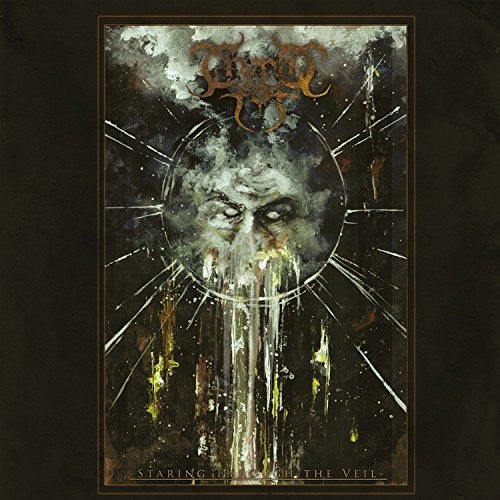 the album cover for Cryptic Fog - Staring Through The Veil
