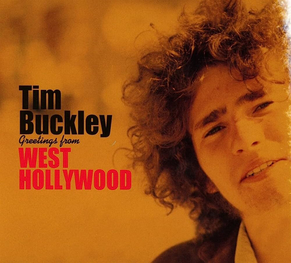 the album cover for Tim Buckley - Greetings From West Hollywood