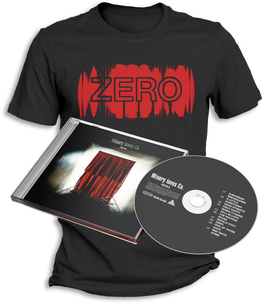 the album cover for Misery Loves Co - Zero + T-shirt (Xl)