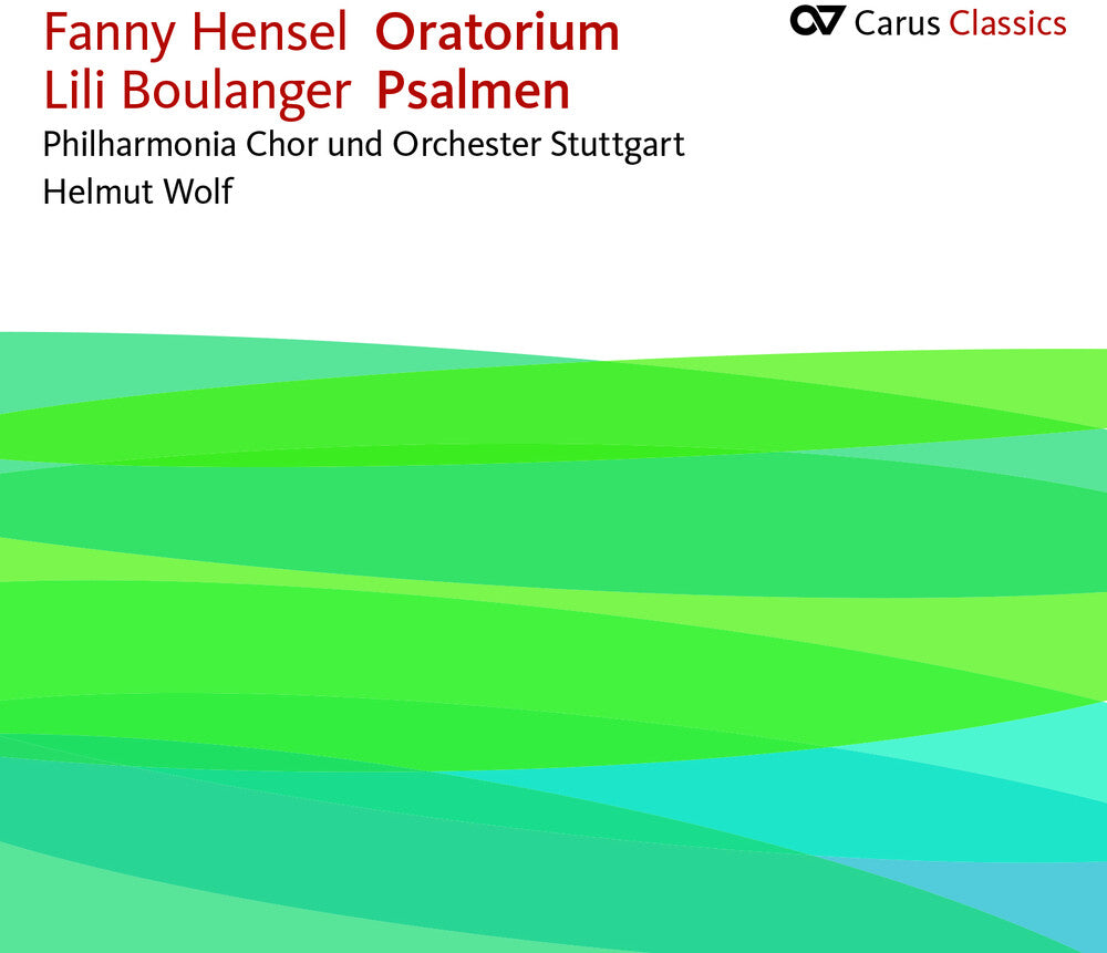 the album cover for Boulanger / Philharmonia Orchester Stuttgart - Oratorios / Psalms
