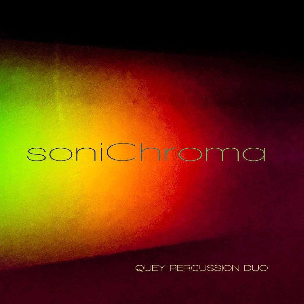 the album cover for Koshinski / Quey Percussion Duo - Sonichroma