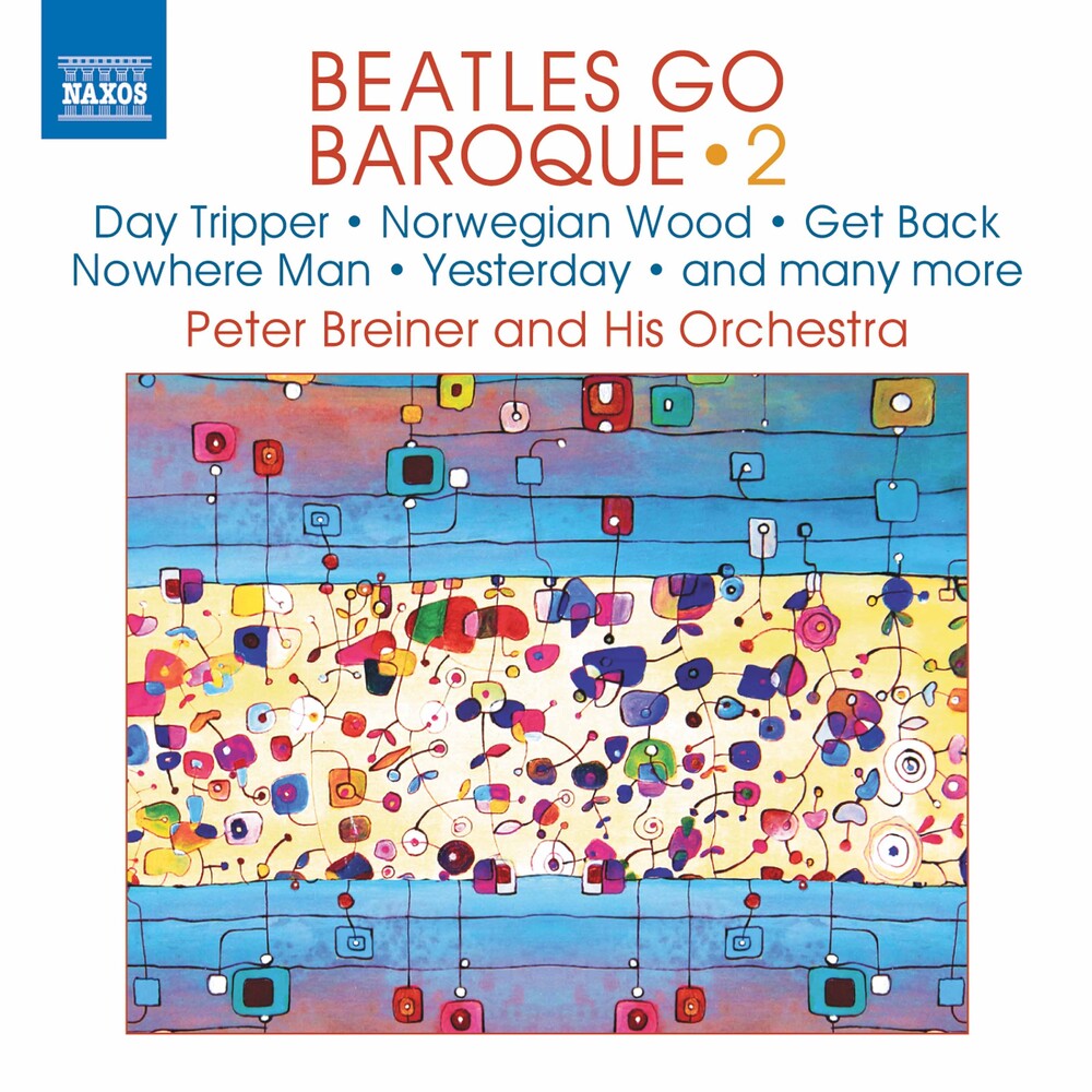 the album cover for Breiner - Beatles Go Baroque Again