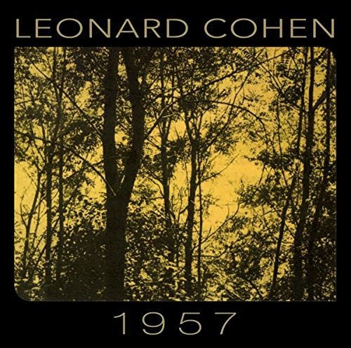 the album cover for Leonard Cohen - 1957