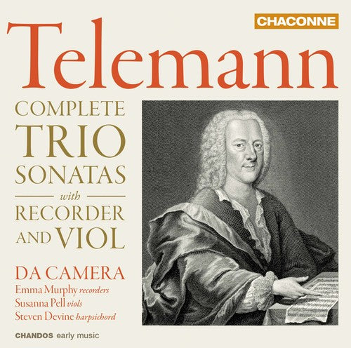 the album cover for Da Camera - Complete Trio Sonatas
