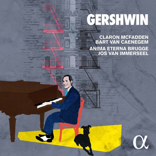 the album cover for Jos Van Immerseel - Gershwin