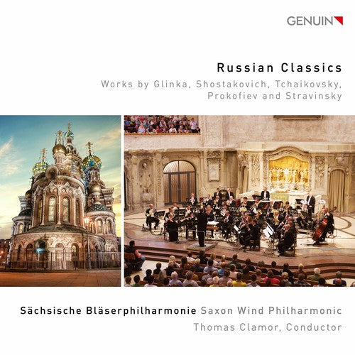 the album cover for Thomas Clamor - Russian Classics