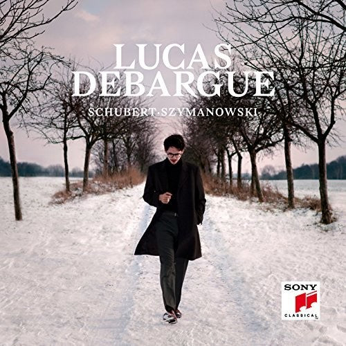 the album cover for Lucas Debargue - Schubert Szymanowski