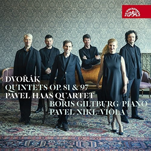 the album cover for Pavel Haas Quartet - Quintets