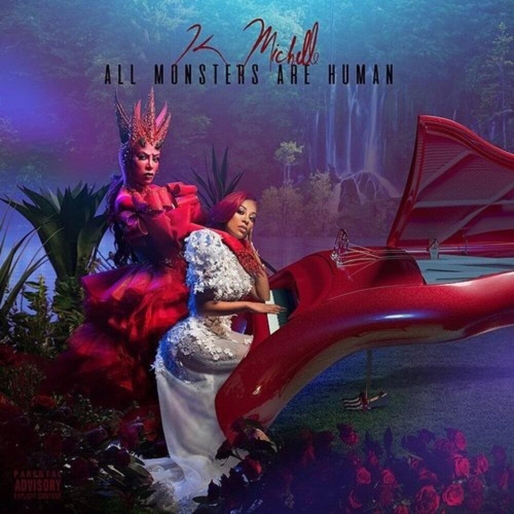 the album cover for K Michelle - All Monsters Are Human