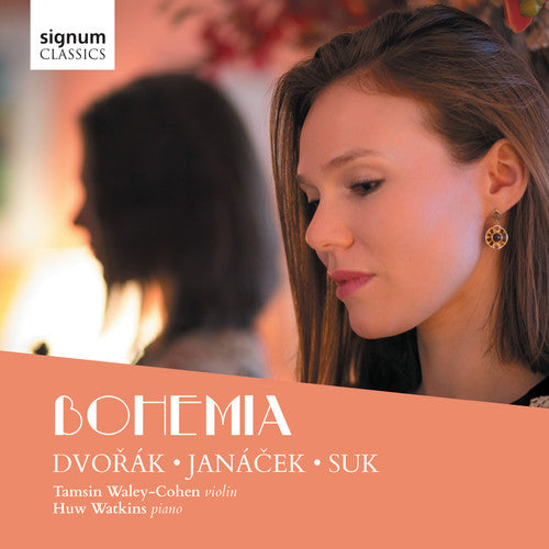 the album cover for Dvorak / Watkins - Works for Violin & Piano