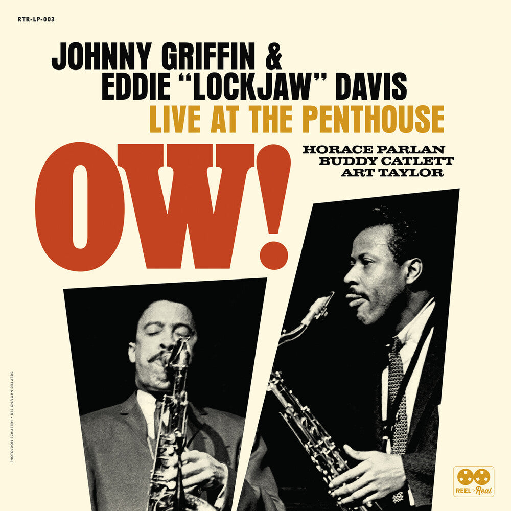 the album cover for Eddie 'Lockjaw' Davis - Ow! Live At The Penthouse