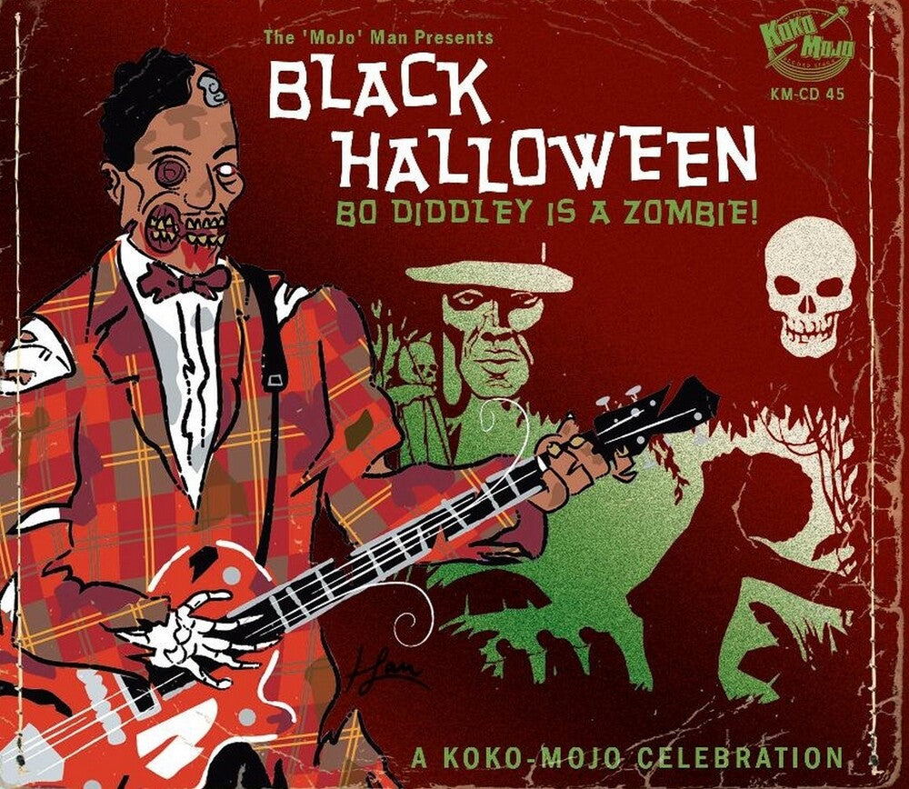 the album cover for Black Halloween / Various - Black Halloween