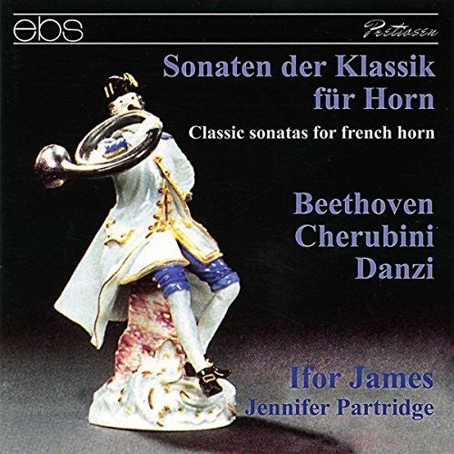 the album cover for Beethoven / James / Partridge - Classics Sonatas for French Horn