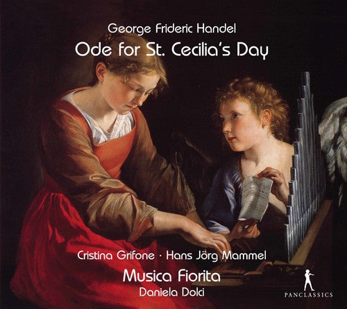 the album cover for T. Merula - Ode for St Cecilia's Day