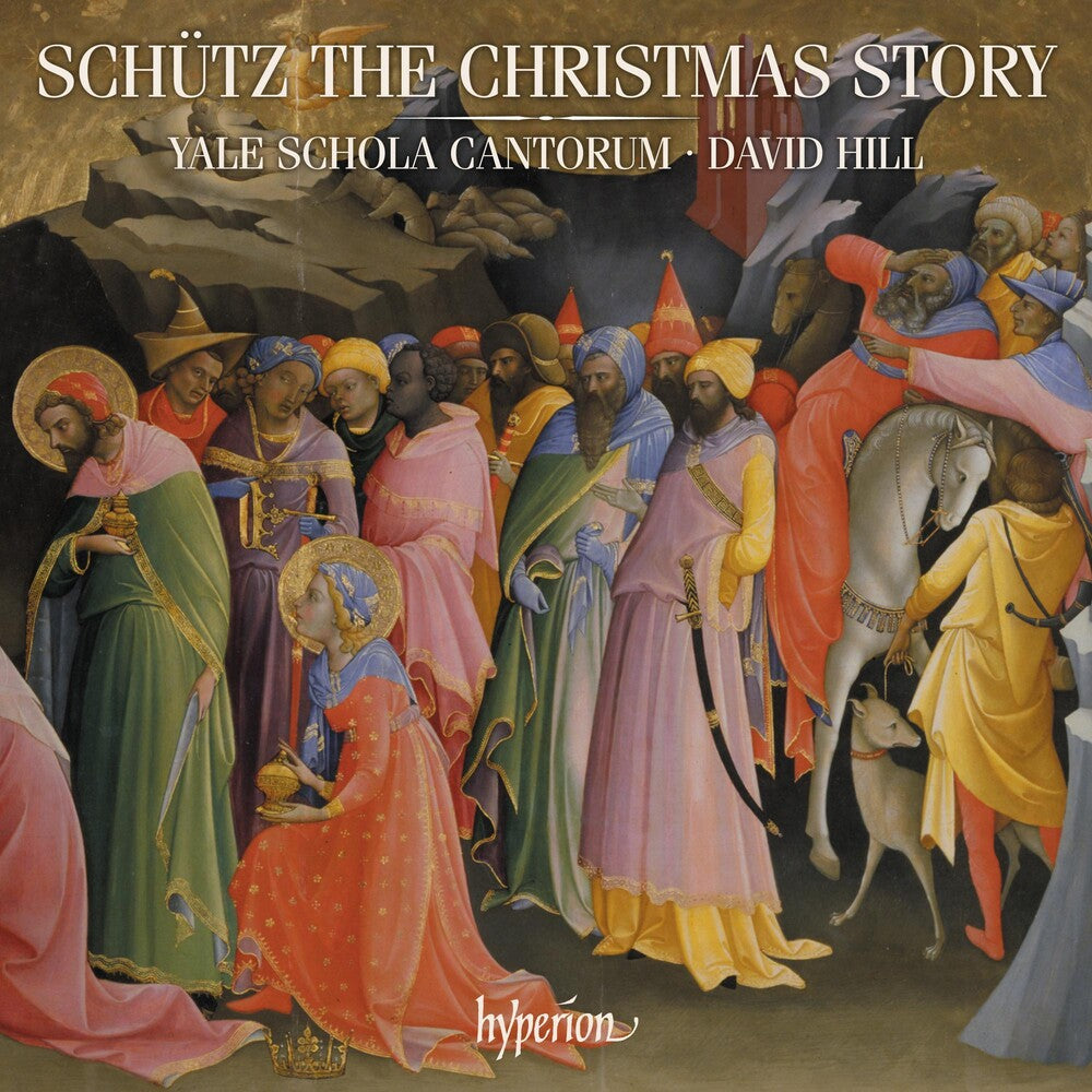 the album cover for Yale Schola Cantorum - Schutz: The Christmas Story
