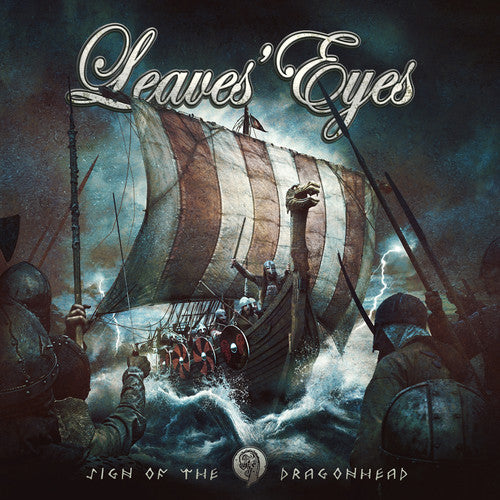 the album cover for Leaves' Eyes - Sign Of The Dragonhead