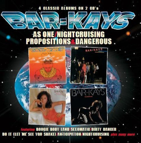 the album cover for Bar-Kays - As One / Nightcruising / Propositions / Dangerous