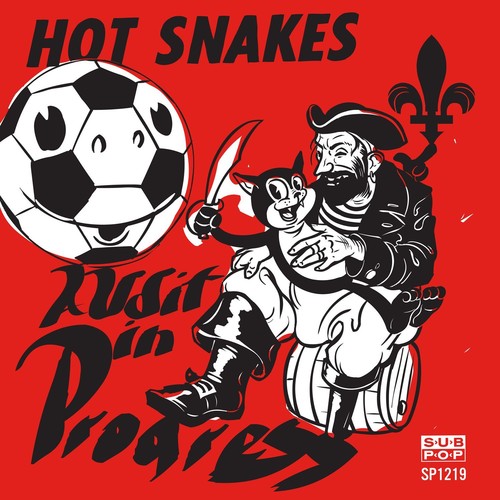 the album cover for Hot Snakes - Audit In Progress