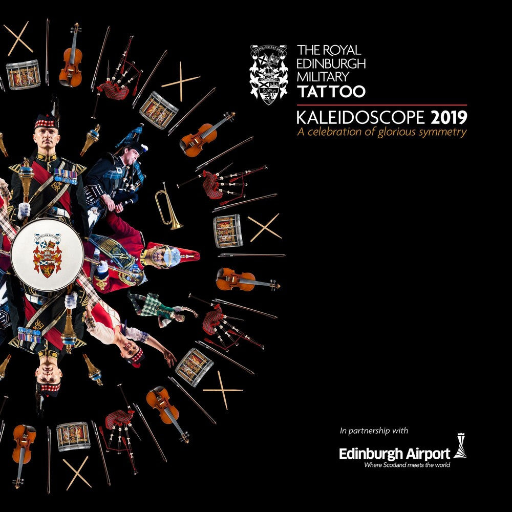 the album cover for Royal Edinburgh Military Tattoo 2019 Live / Var - Royal Edinburgh Military Tattoo 2019: Live From The Esplanade of Edinburgh Castle (Various Artists)