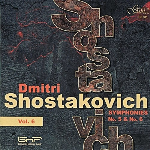 the album cover for Shostakovich / Tabakov - Symphonies 5 & 6