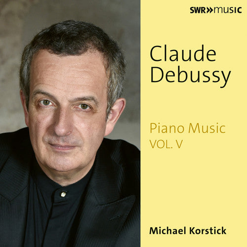 the album cover for Debussy / Korstick - Piano Works 5