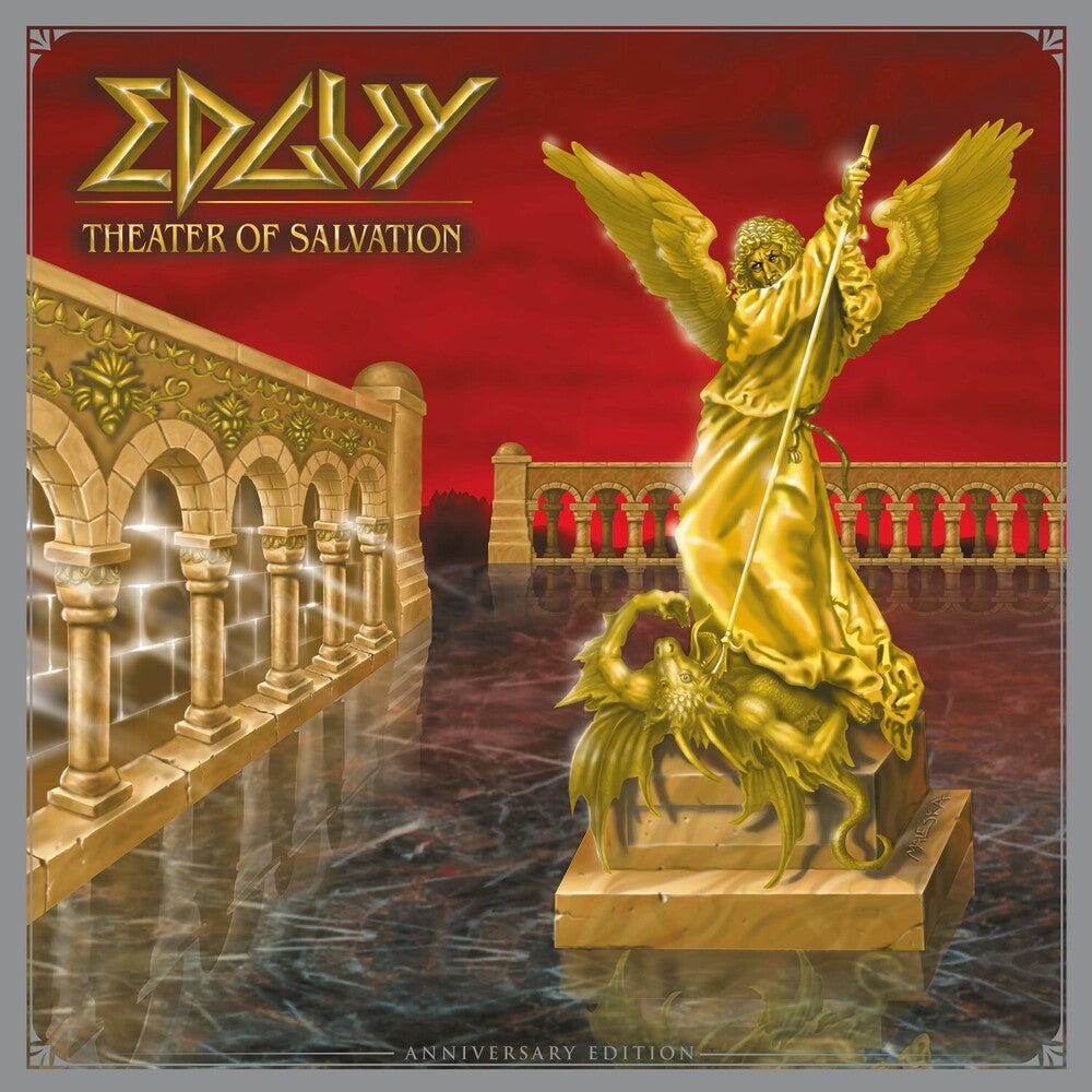 the album cover for Edguy - Theater Of Salvation