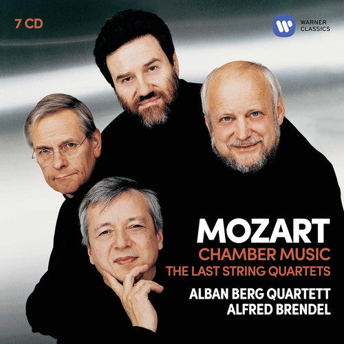 the album cover for Albert Berg - Mozart: String Quartets 14-23 String Quintets 3-4